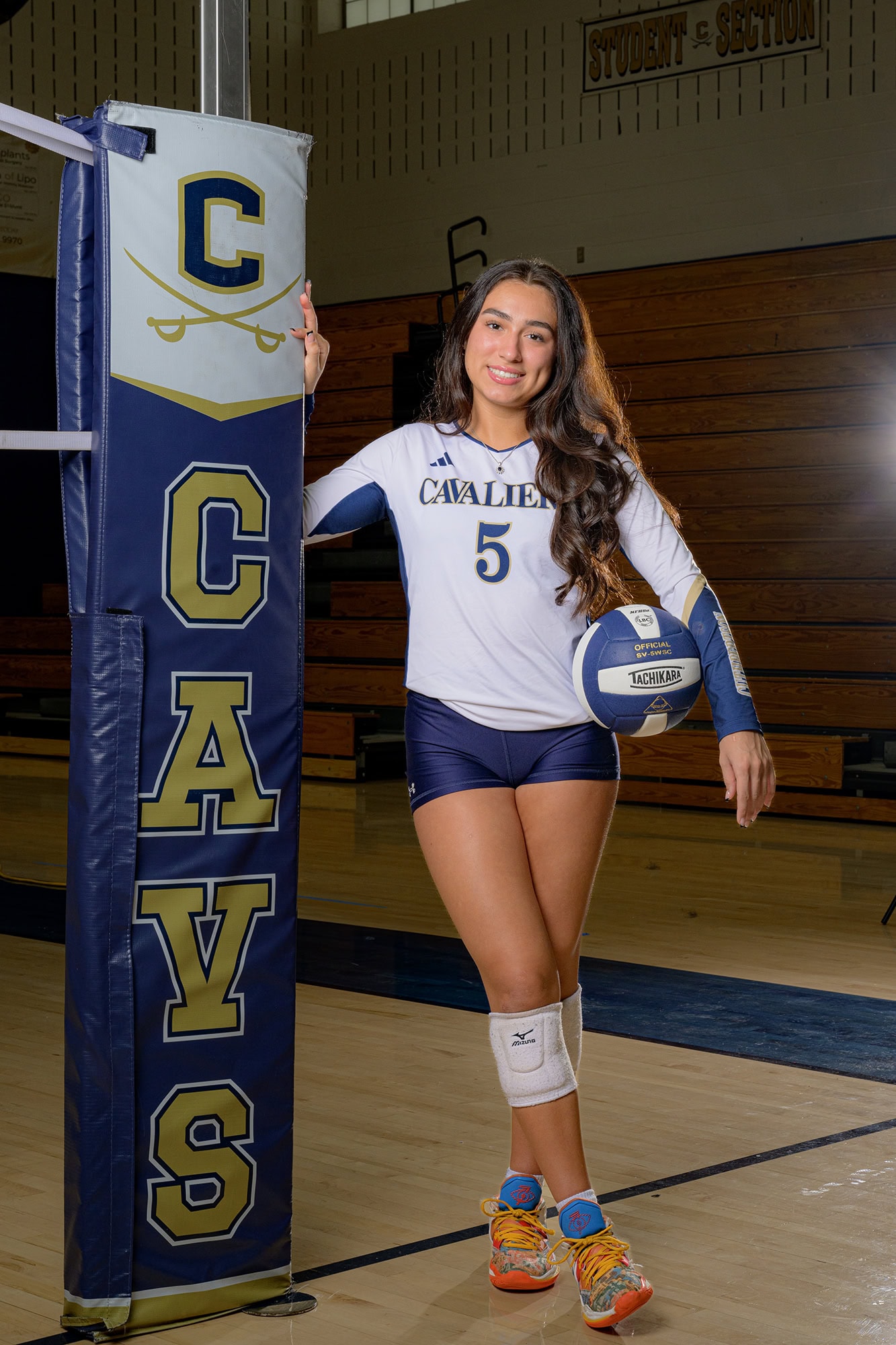 volleyball media day image of Cuthbertson Senior volleyball player