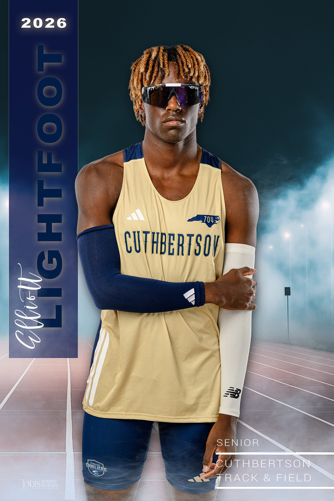 elliott lightfoot high school senior athletic banner